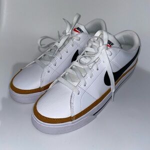 Nike Court Legacy White/Desert Ochre/Black
